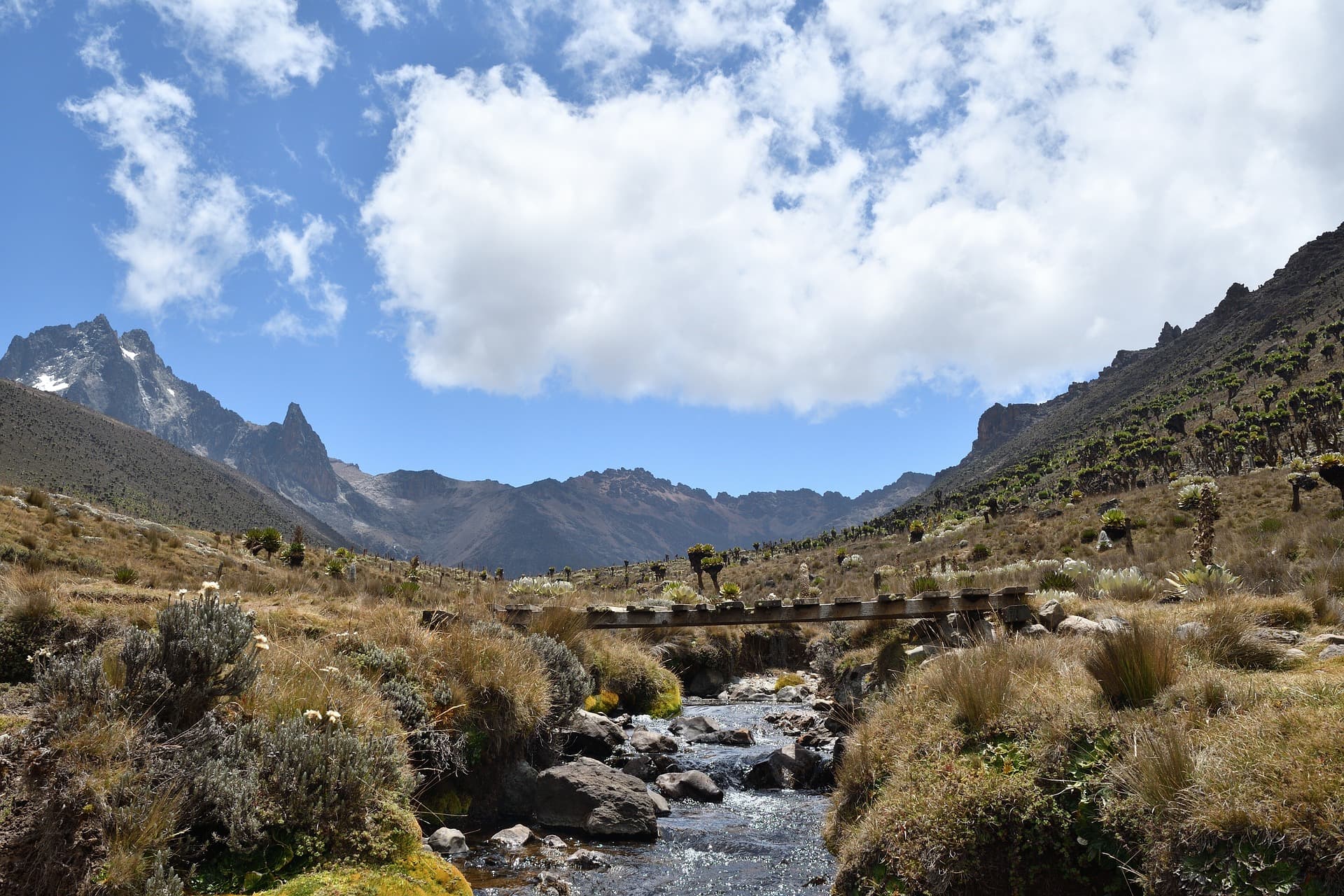 Mountain view for Tumaini Fitness hiking adventures.